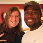 Girl and Guy Smiling